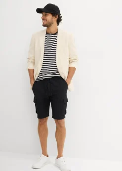 Homme bonprix Shorts|Pantalons|Bermuda en gaze de coton, regular