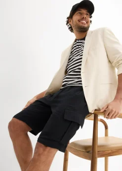 Homme bonprix Shorts|Pantalons|Bermuda en gaze de coton, regular