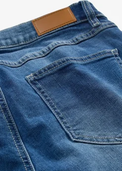 Femme bonprix Jeans|Bermuda en jean confort stretch