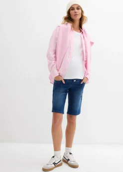 bonprix Bermuda en jean de grossesse|Femme Femme Enceinte