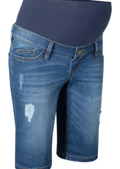 Femme bonprix Femme Enceinte|Bermuda en jean de grossesse, Regular