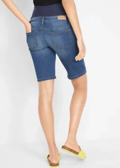 Femme bonprix Femme Enceinte|Bermuda en jean de grossesse, Regular