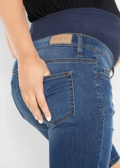 Femme bonprix Femme Enceinte|Bermuda en jean de grossesse, Regular