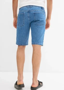 bonprix Bermuda en jean extensible, loose|Homme Shorts|Jeans