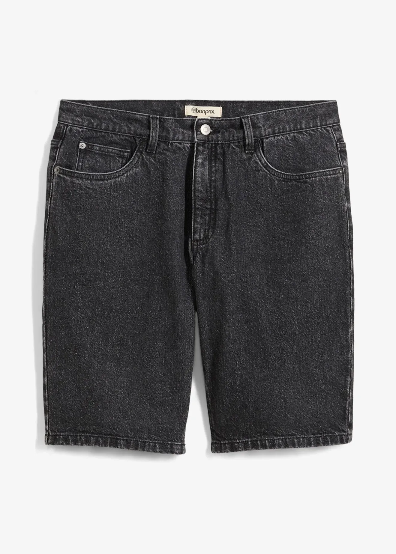 Homme bonprix Shorts|Jeans|Bermuda en jean extensible, loose