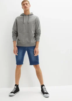 bonprix Bermuda en jean extensible, Regular|Homme Shorts|Jeans