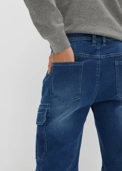 bonprix Bermuda en jean extensible, Regular|Homme Shorts|Jeans