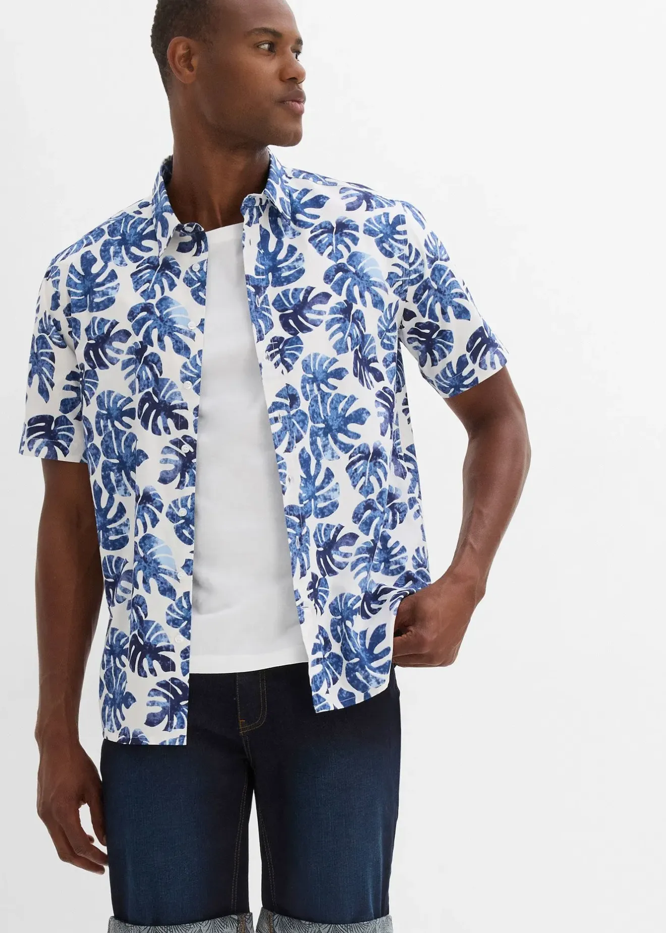 Homme bonprix Shorts|Jeans|Bermuda en jean extensible, Regular