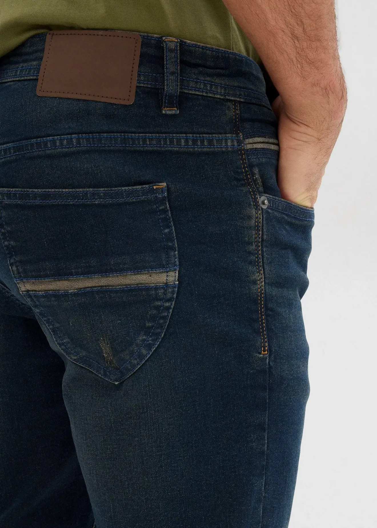 Homme bonprix Shorts|Jeans|Bermuda en jean extensible, slim