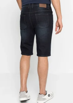 bonprix Bermuda en jean extensible avec entrejambe renforcé, regular|Homme Shorts|Jeans