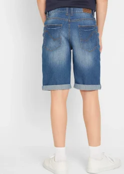 Enfant bonprix Vêtements Enfant|Garçons 9-16 Ans·Shorts|Bermuda en jean extensible, slim