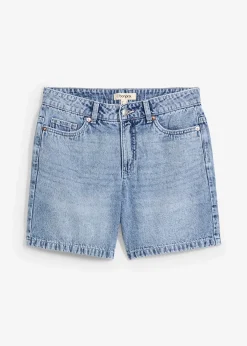 bonprix Bermuda en jean taille mi-haute, peu extensible|Femme Shorts|Jeans