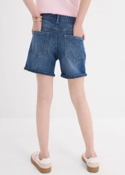 Enfant bonprix Vêtements Enfant|Filles 9-16 Ans·Shorts|Bermuda en jean, taille mi-haute