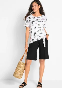 bonprix Bermuda en jersey|Femme Shorts|Pantalons