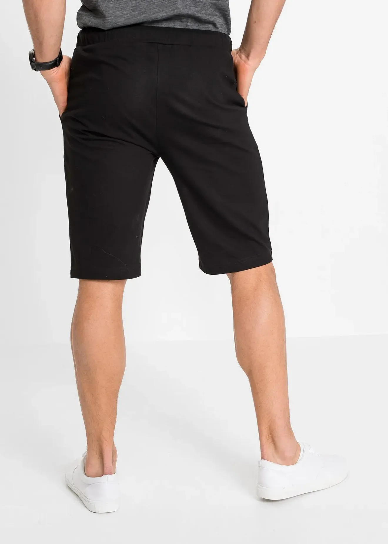 Homme bonprix Shorts|Vêtements De Sport|Bermuda en jersey 100% coton