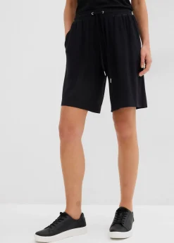 Femme bonprix Shorts|Basiques|Bermuda en jersey de viscose fluide