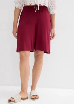 Femme bonprix Shorts|Pantalons|Bermuda en jersey viscose