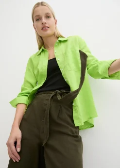 bonprix Bermuda en lin mélangé|Femme Shorts|Pantalons