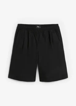 Femme bonprix Shorts|Pantalons|Bermuda en mélange lin et coton