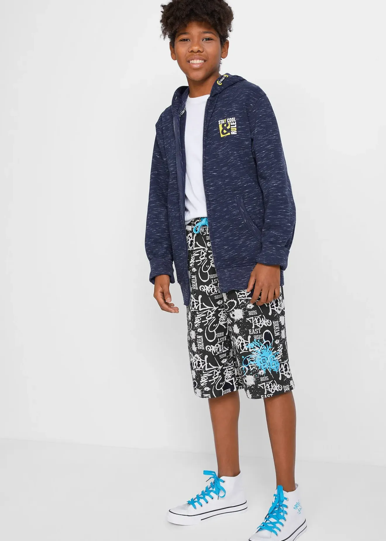 Enfant bonprix Vêtements Enfant|Garçons 9-16 Ans·Shorts|Bermuda en molleton 100% coton