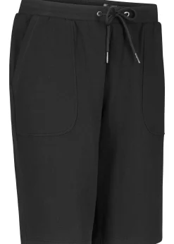 Femme bonprix Shorts|Basiques|Bermuda en molleton 100% coton