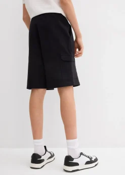 Enfant bonprix Vêtements Enfant|Garçons 9-16 Ans·Shorts|Bermuda en molleton 100% coton à poches cargo