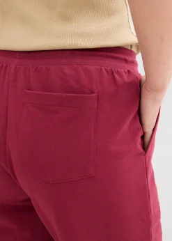 bonprix Bermuda en molleton 100% coton|Femme Shorts|Basiques