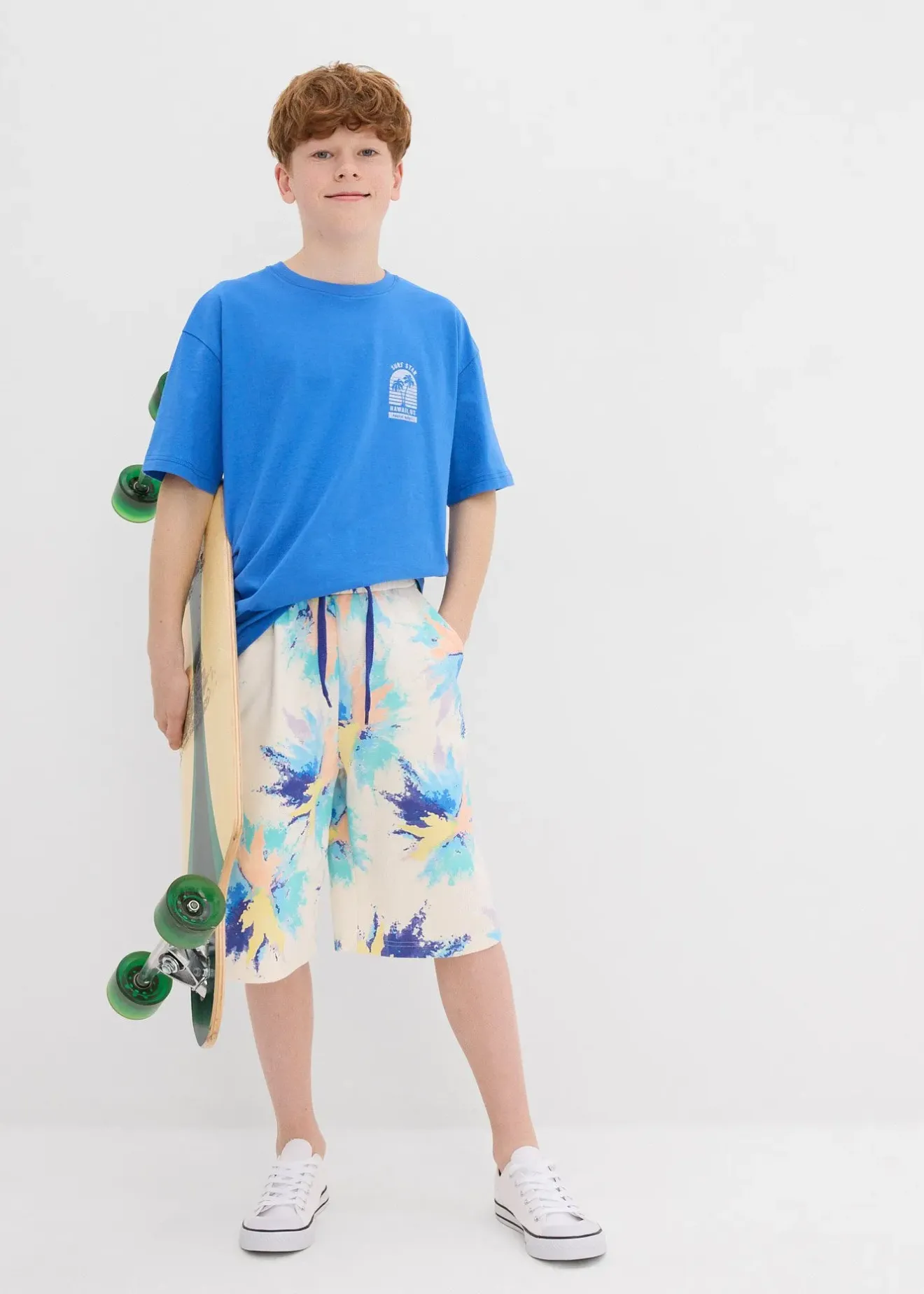 bonprix Bermuda en molleton 100% coton|Enfant Vêtements Enfant|Garçons 9-16 Ans·Shorts