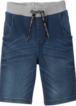 bonprix Bermuda en molleton aspect jean, Regular|Enfant Vêtements Enfant|Garçons 9-16 Ans·Shorts