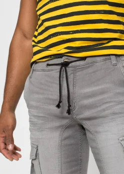 bonprix Bermuda en sweat effet jean, regular|Homme Shorts|Sweats