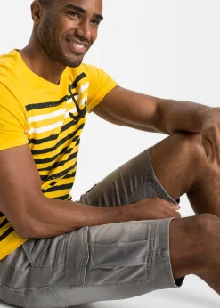 bonprix Bermuda en sweat effet jean, regular|Homme Shorts|Sweats