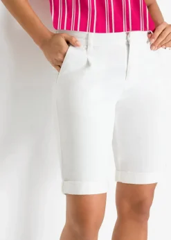Femme bonprix Shorts|Pantalons|Bermuda extensible