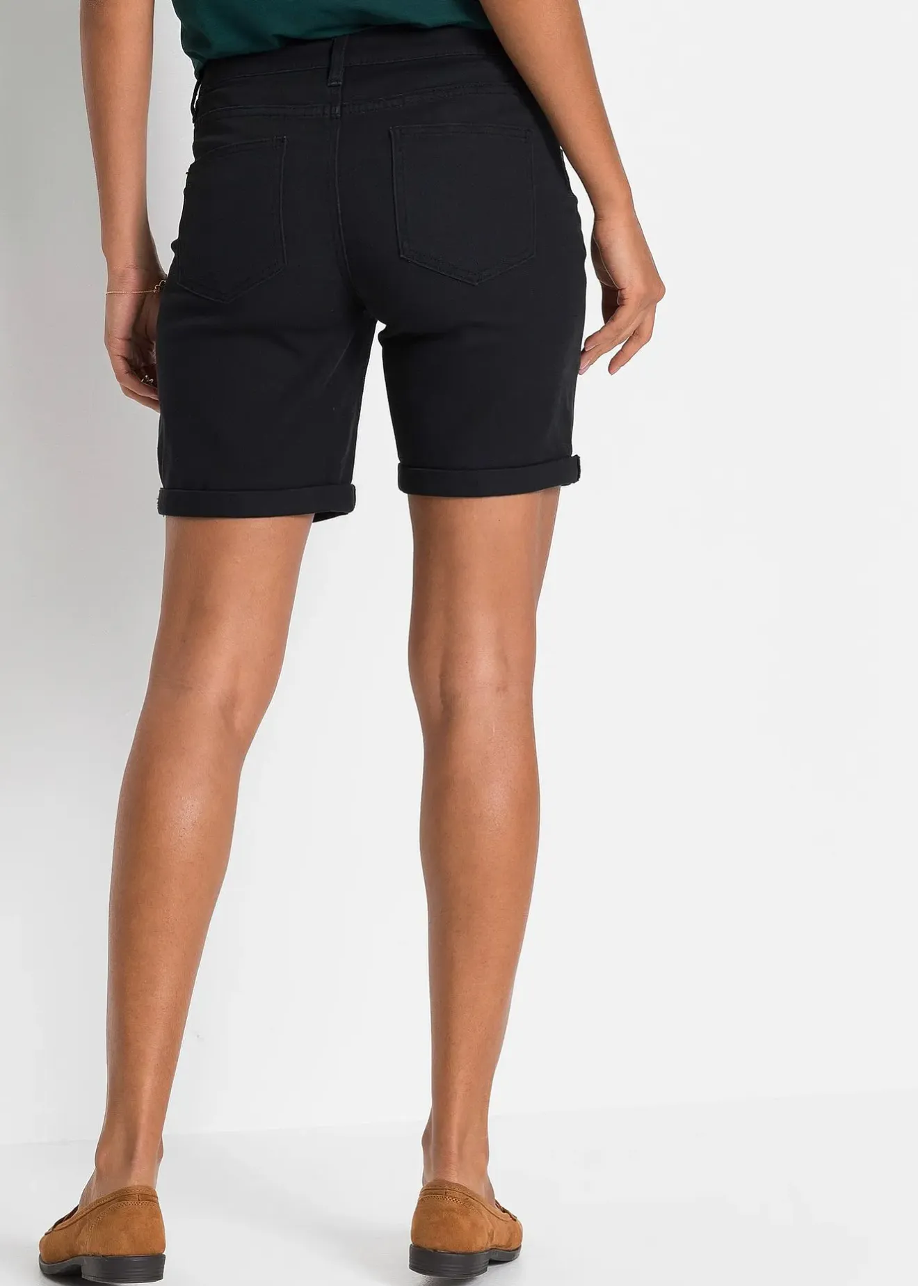 Femme bonprix Shorts|Pantalons|Bermuda extensible