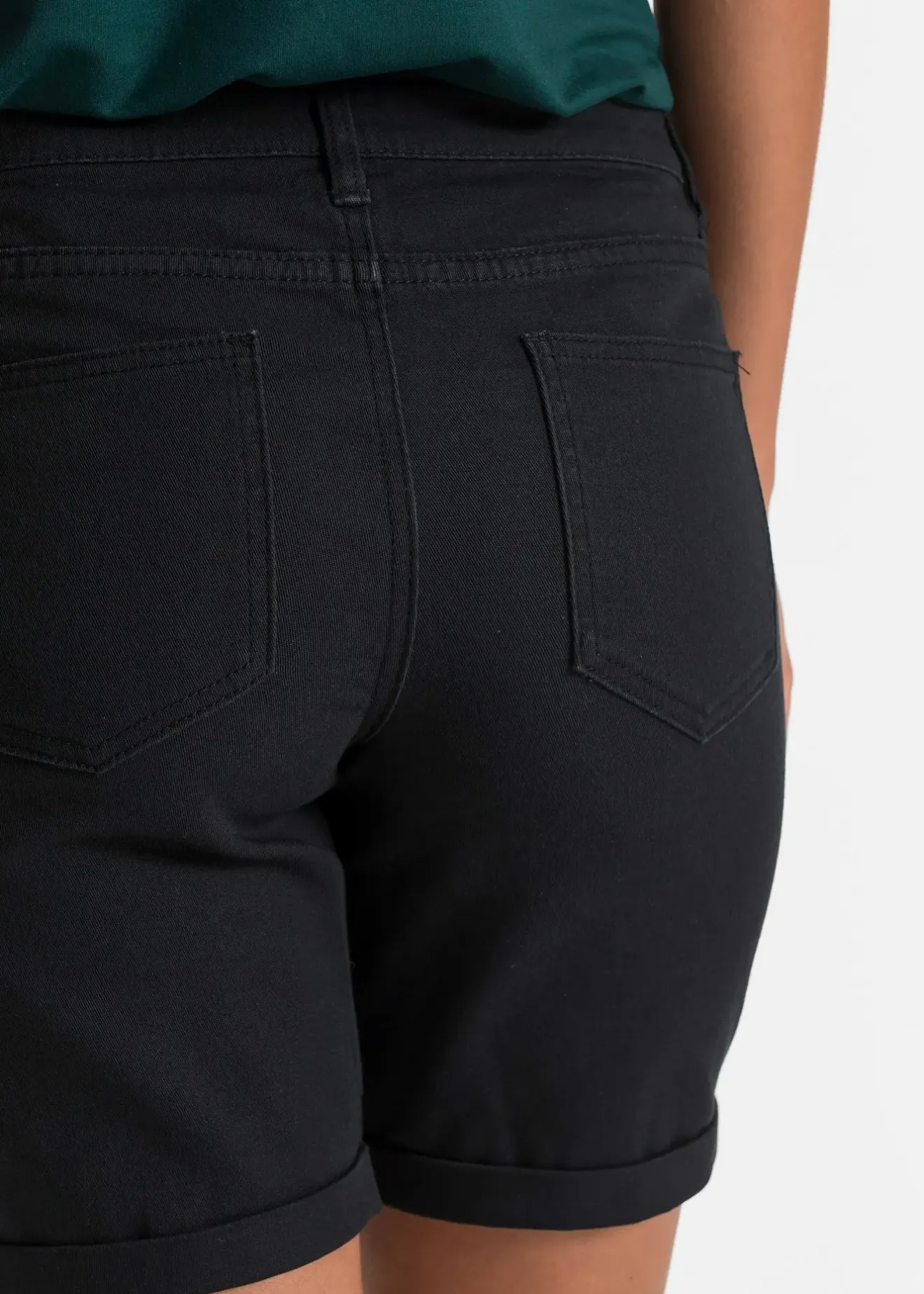 Femme bonprix Shorts|Pantalons|Bermuda extensible