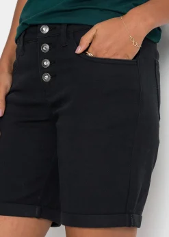 Femme bonprix Shorts|Pantalons|Bermuda extensible