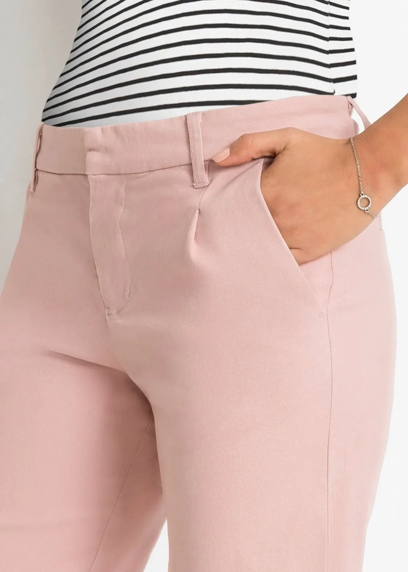 bonprix Bermuda extensible|Femme Shorts|Pantalons