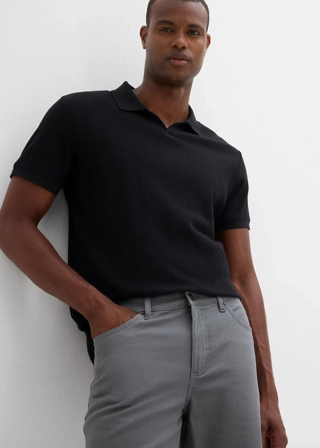 Homme bonprix Shorts|Pantalons|Bermuda extensible, coupe classique