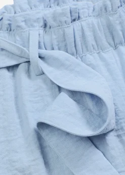 bonprix Bermuda fluide en viscose mélangée, taille élastiquée|Femme Shorts|Pantalons