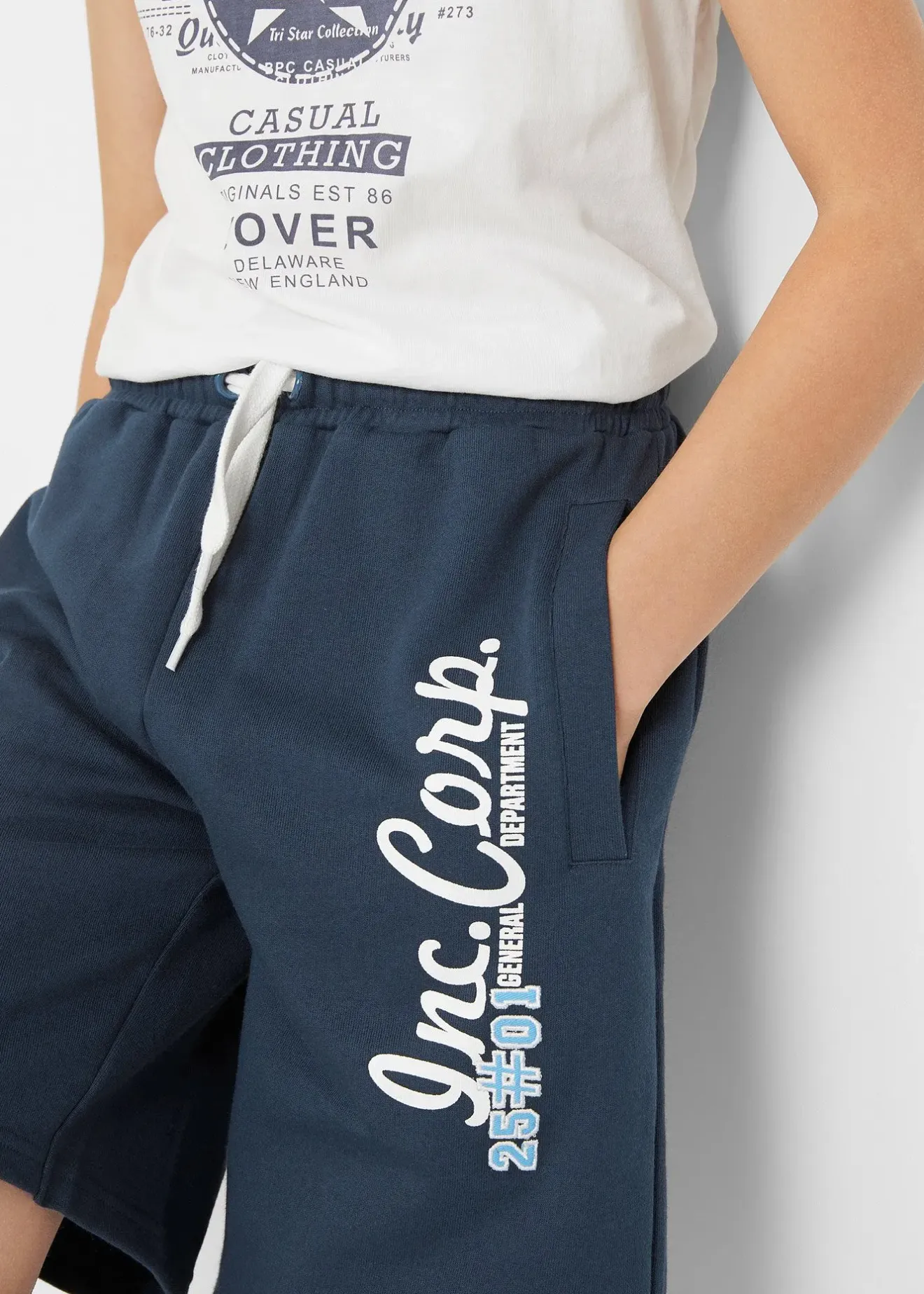 Enfant bonprix Vêtements Enfant|Garçons 9-16 Ans·Shorts|Bermuda garçon en molleton de coton