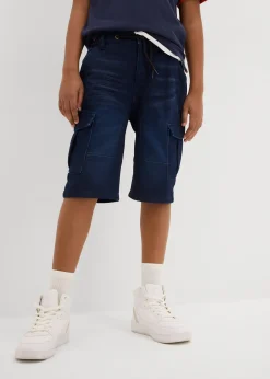 bonprix Bermuda jean en molleton, Regular|Enfant Vêtements Enfant|Garçons 9-16 Ans·Shorts