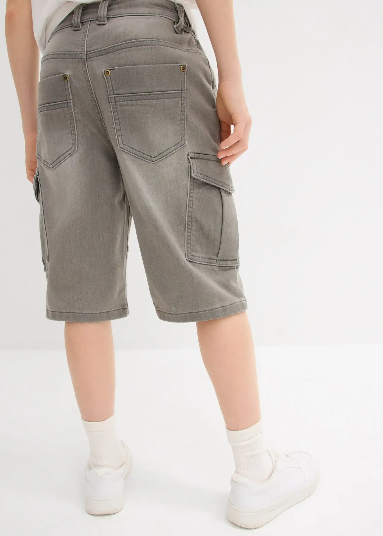 bonprix Bermuda jean en molleton, Regular|Enfant Vêtements Enfant|Garçons 9-16 Ans·Shorts
