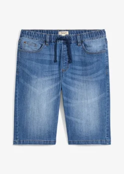 Homme bonprix Shorts|Sweats|Bermuda léger en jean et molleton, Regular