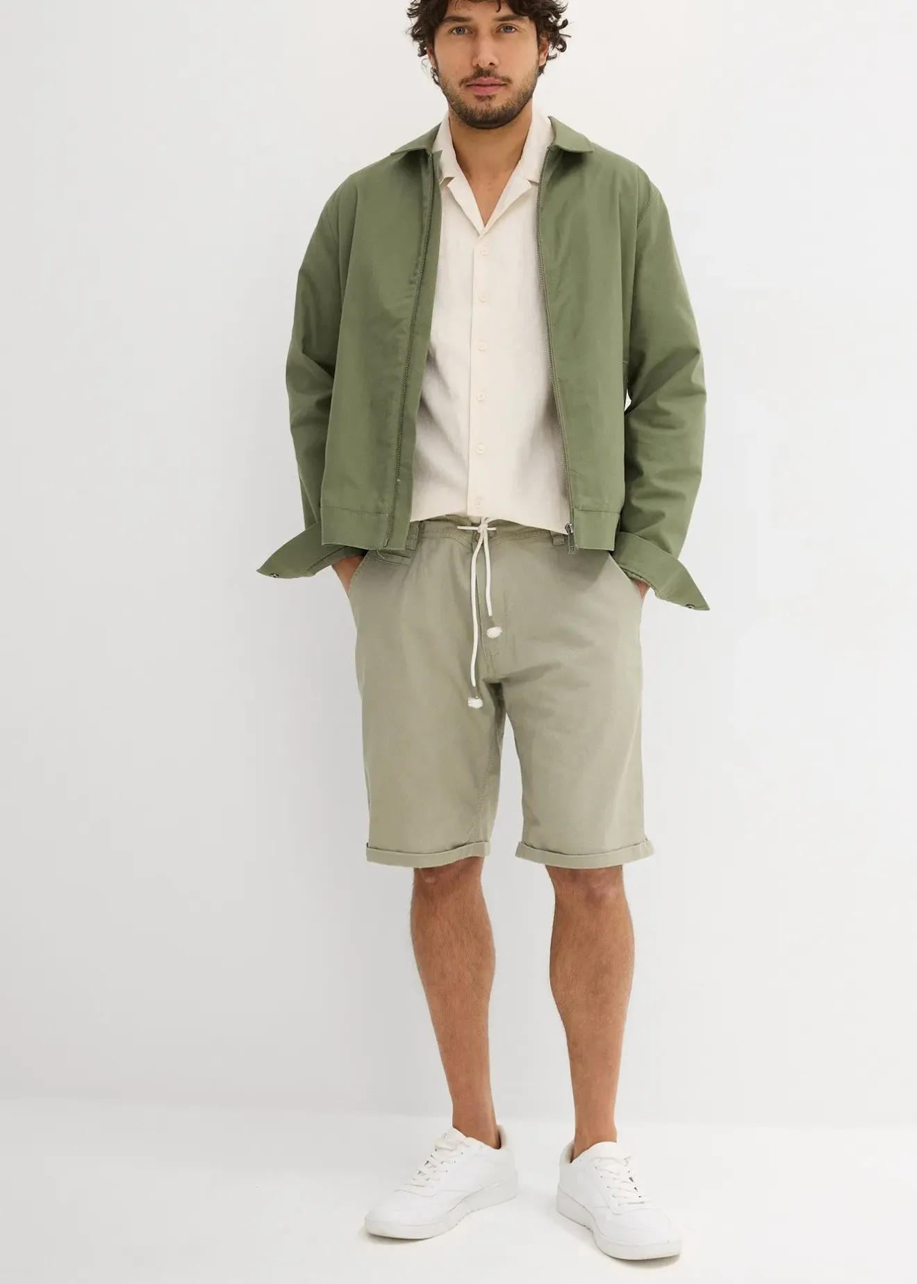 bonprix Bermuda léger, regular|Homme Shorts|Pantalons