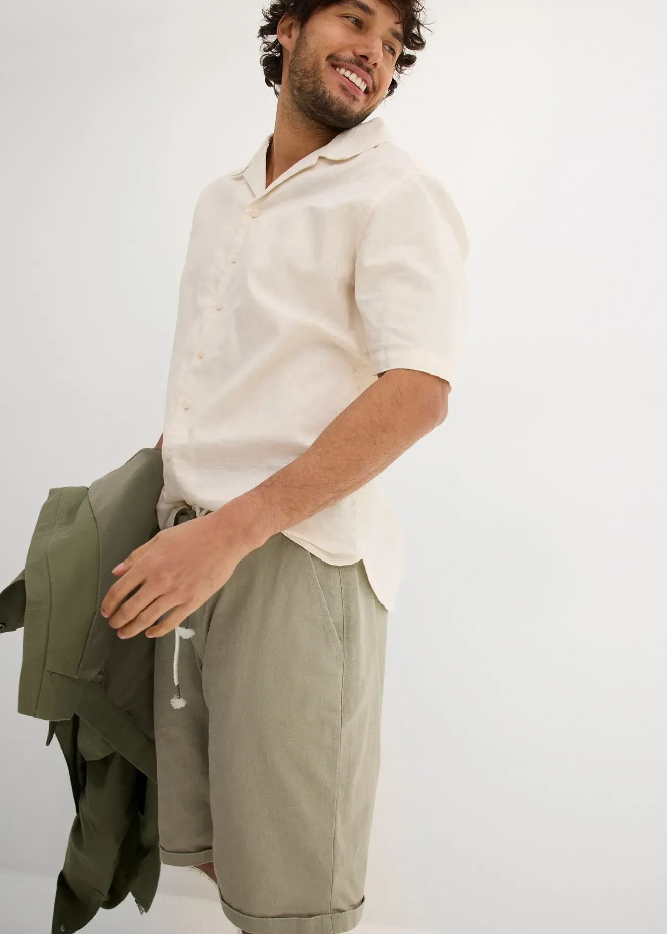 bonprix Bermuda léger, regular|Homme Shorts|Pantalons