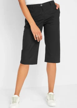 bonprix Bermuda long à taille élastiquée|Femme Shorts|Pantalons