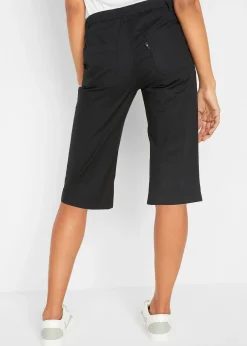 bonprix Bermuda long à taille élastiquée|Femme Shorts|Pantalons