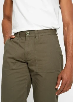 Homme bonprix Shorts|Pantalons|Bermuda long avec poches plaquées, Regular Fit