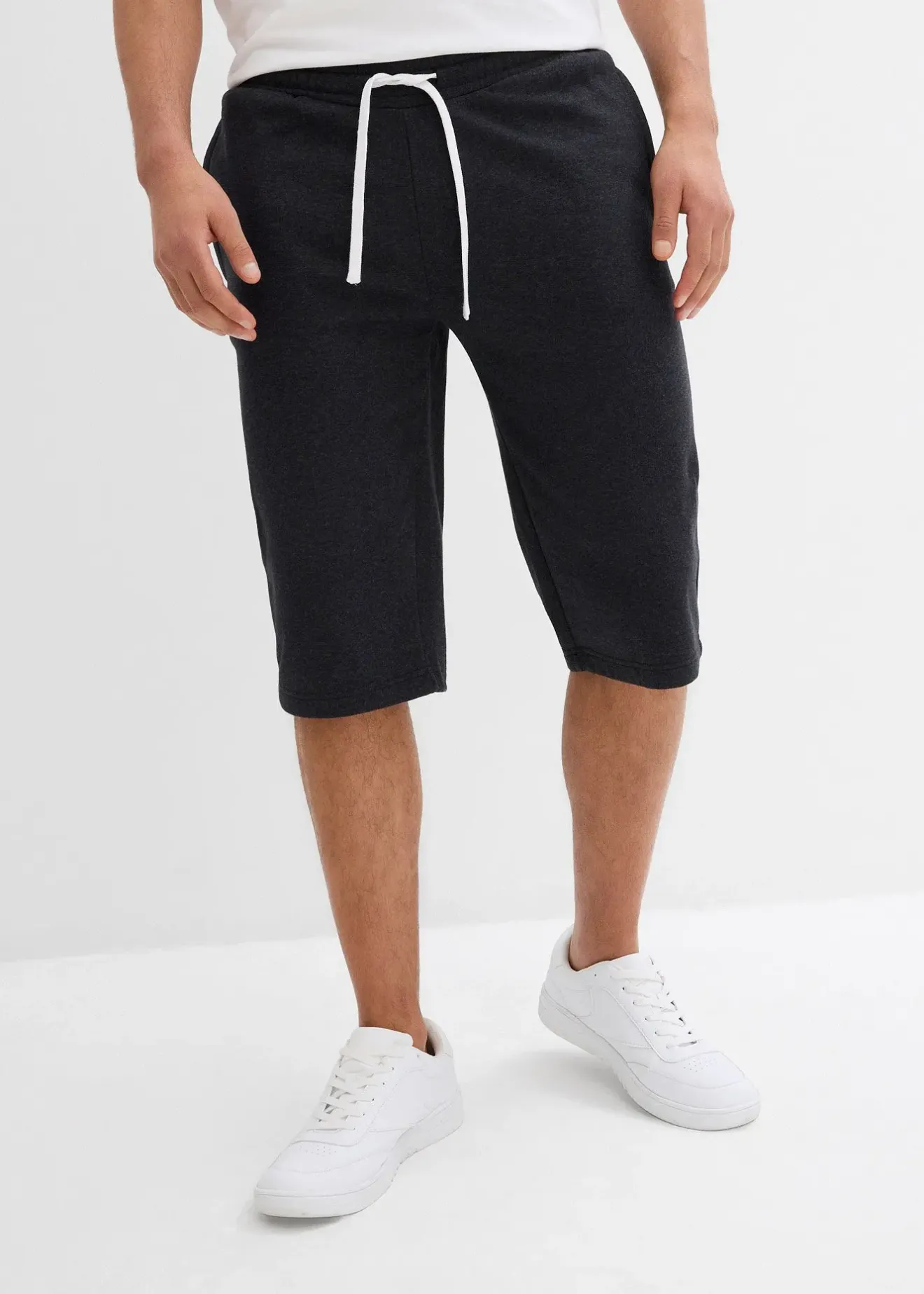 Homme bonprix Shorts|Vêtements De Sport|Bermuda long en molleton