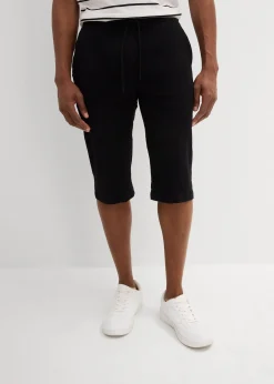 bonprix Bermuda long et ample en gaze de coton|Homme Shorts|Pantalons