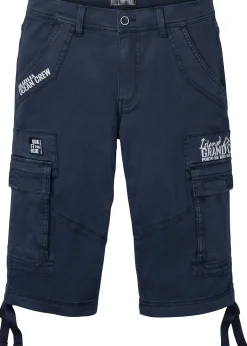 Homme bonprix Shorts|Pantalons|Bermuda long et regular avec poches cargo